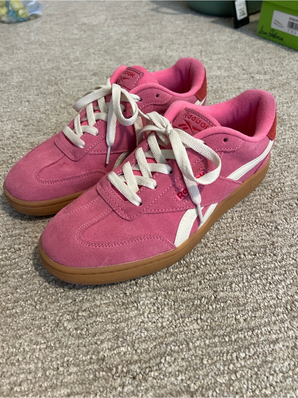 Pink Reeboks